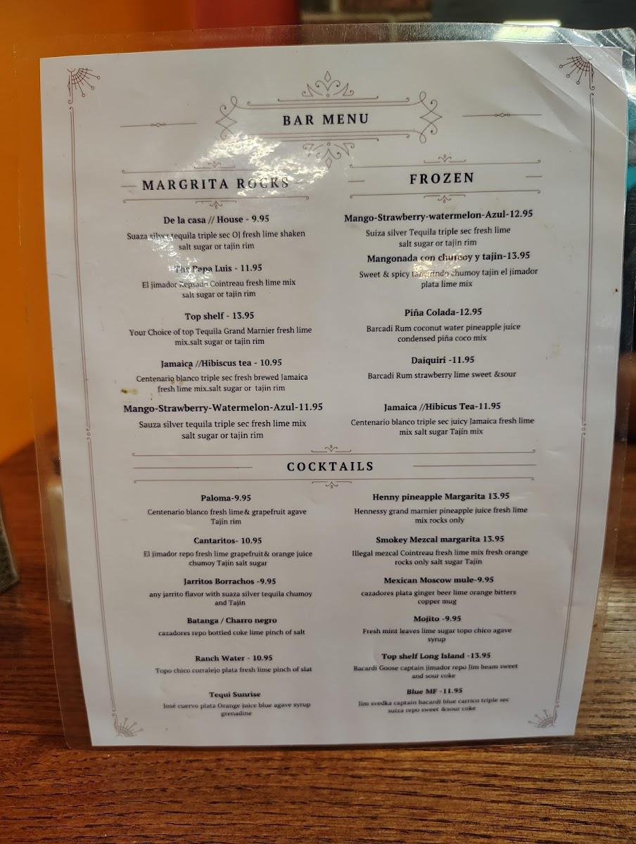 Papa Luis Super Burrito Y Tacos Menu - Image 3